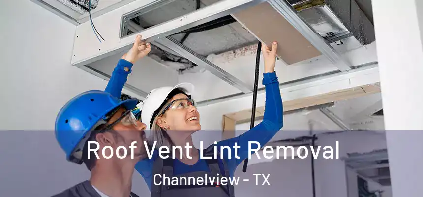 Roof Vent Lint Removal Channelview - TX